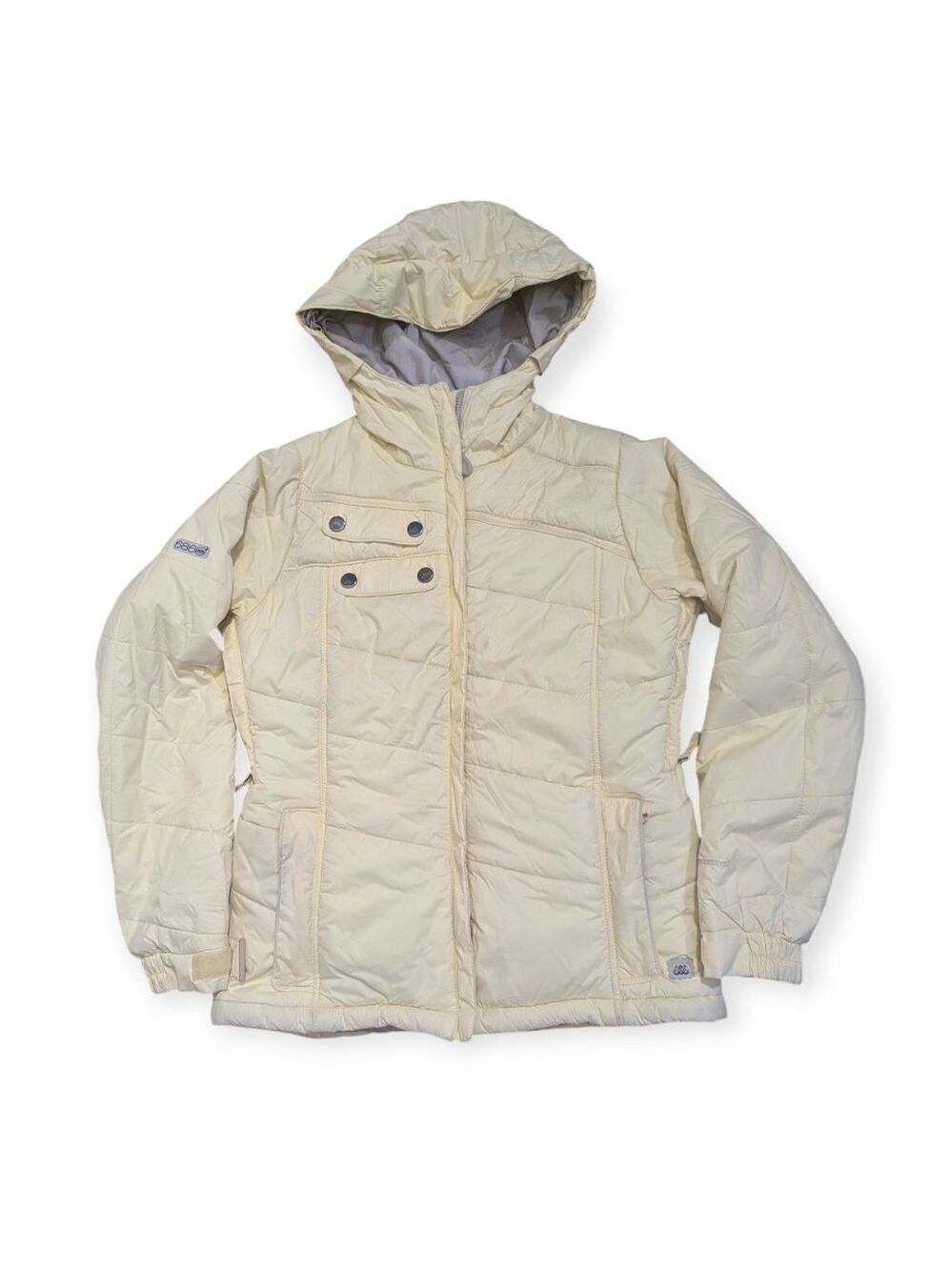 686 Ski Snowboard Jacket Small Pale Yellow
